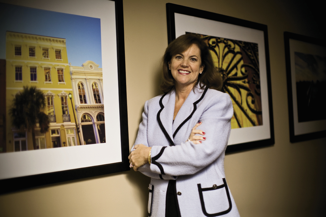 Charleston Convention &amp; Visitors Bureau executive director Helen Hill