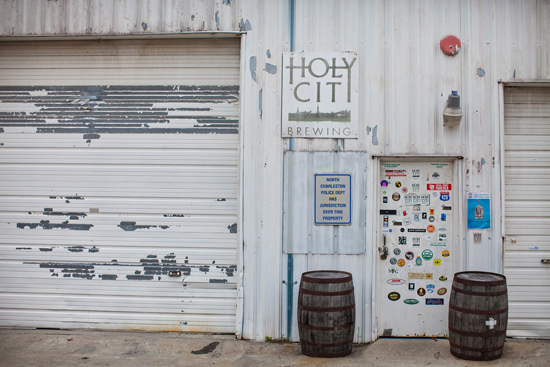 Front door of the brewery