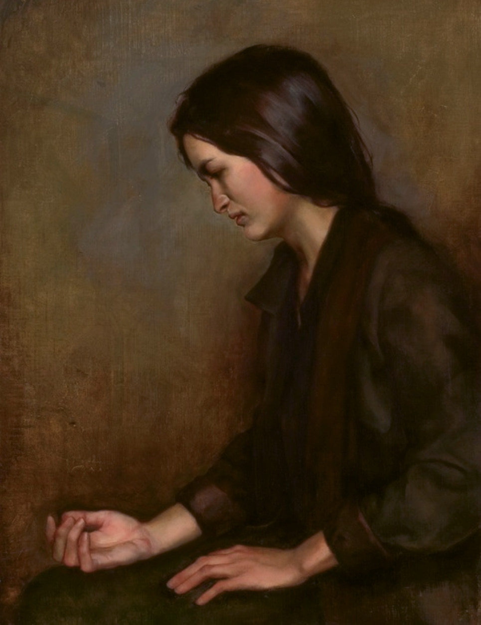 Hirona by Jill Hooper (oil on linen on panel, 32 x 24 inches, 2009)