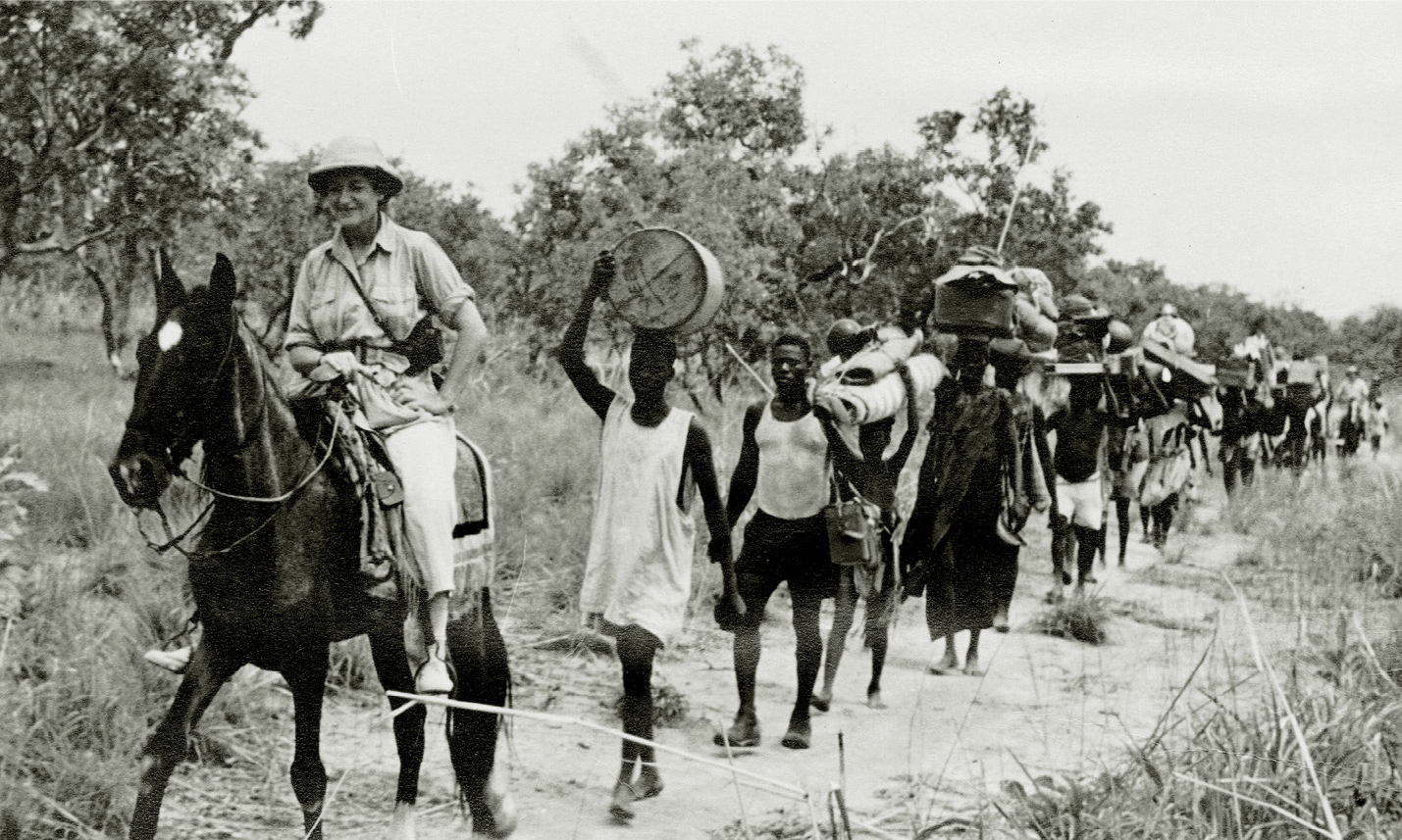 Leading a trek to an African kingdom