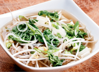 Sweater Weather: “I’m excited to make chicken pho again at Pink Bellies. We have a lot of requests for it, even in the summer.”