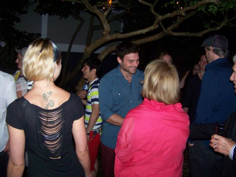 Cast member Philippe Normand-Jenny arrives