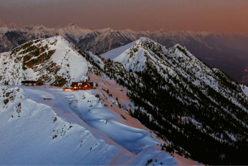 Eagle’s Eye tucked into the mountainside