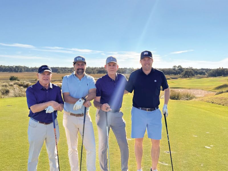 Hitting the Links: “I’m crazy about golf. It’s the antithesis of being in a kitchen, very meditative. I don’t care if it’s hot, cold, or raining—I’m out there.”
