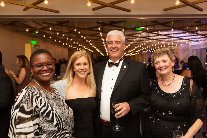 Vocalist Alva Anderson, Jill Jones, and David and Claire Louder