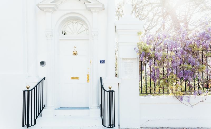In Season: The circa-1800 Timothy Ford House on Meeting Street, or as some affectionately call it come spring, “The Wisteria House”