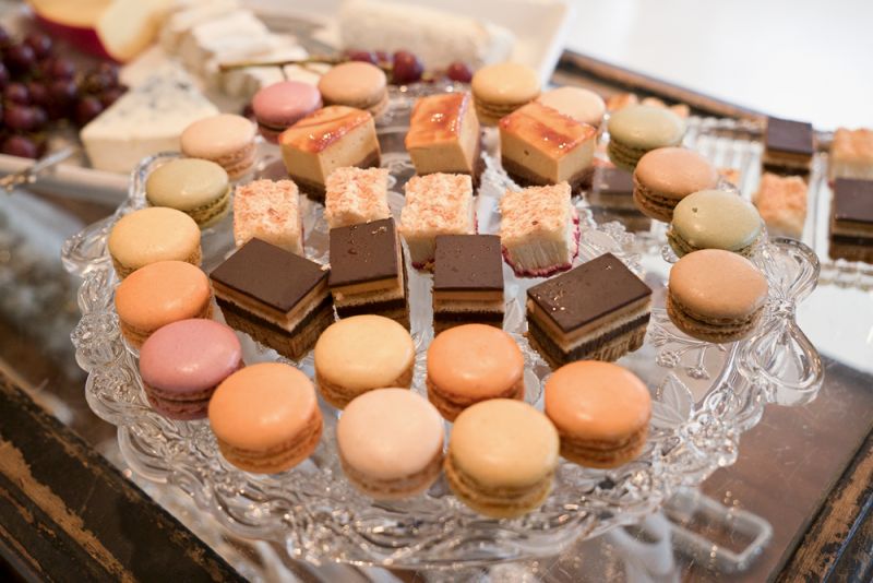 The macaroons stole the show.