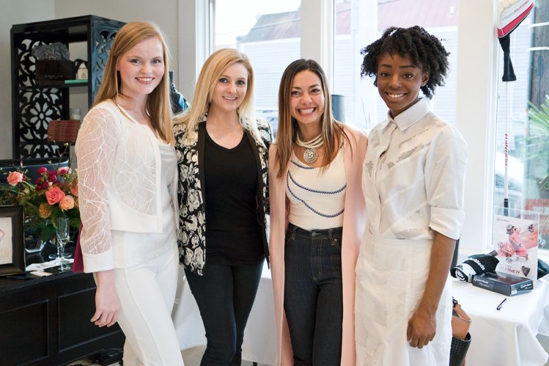 Taylor Brobisky, Alden Haviland, Andrea Serrano, and Venita Aspen