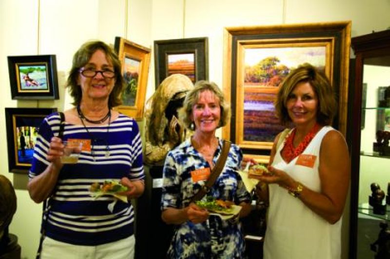 Marsha Purvis, Bonnie Wall and Claudia Chakides