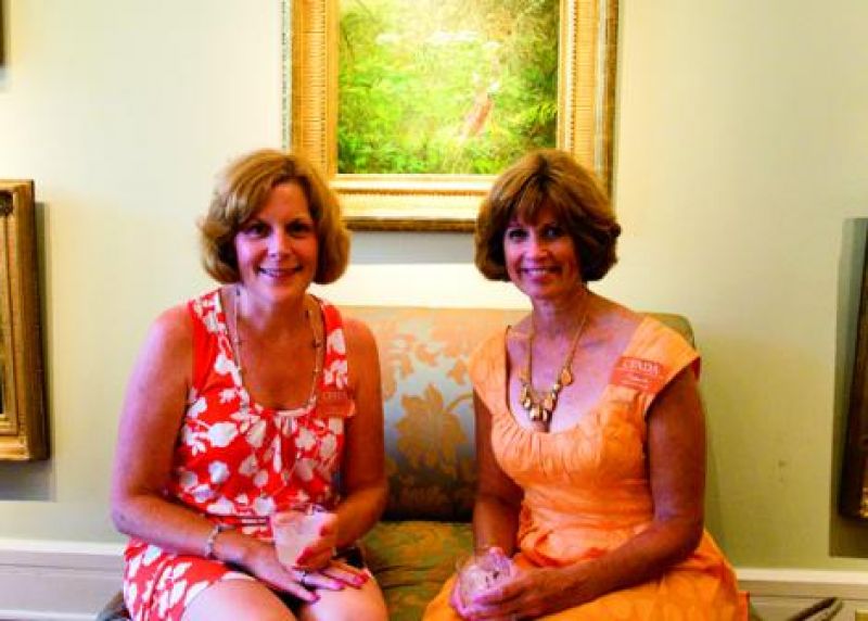 Nancy McCarthy and Joyce Rioux