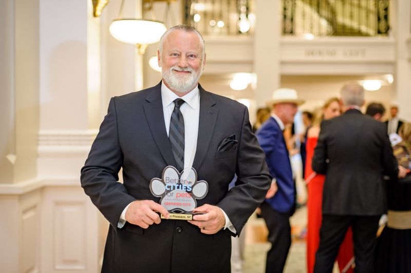 Better Cities for Pets award recipients Carl Ritchie