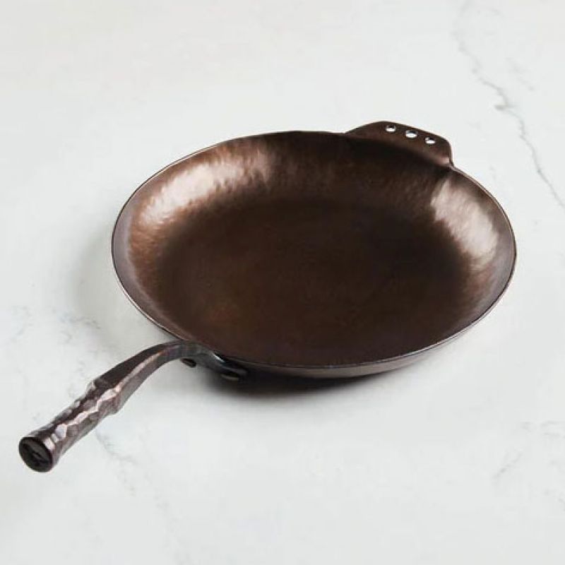 The Right Tools: “I like my heavy Le Creuset and my Smithey pans—and just a handful of sharp knives, both French and Japanese.”