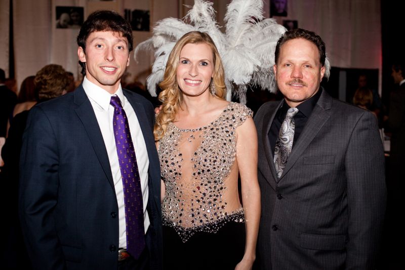 Board member Matt Pecoy, founder and chairman Whitney Ringler, and contributor Dennis Mallon