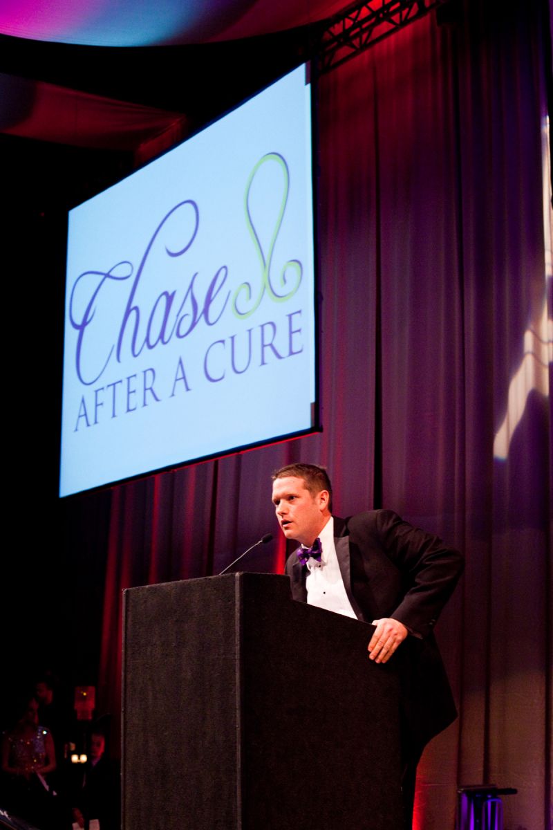 Executive director Adam White kicked off the speeches for the evening.