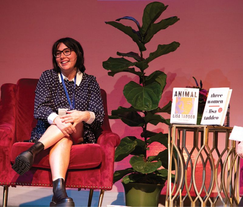 Author Lisa Taddeo at CLF in 2021