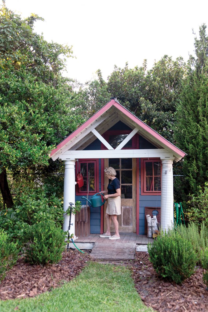 SHARING HER PASSION: Though mostly retired, Susan teaches an annual Charleston Horticultural Society course called Journey Through Lowcountry Horticulture and leads private garden tours for that nonprofit, as well as for the Preservation Society of Charleston.