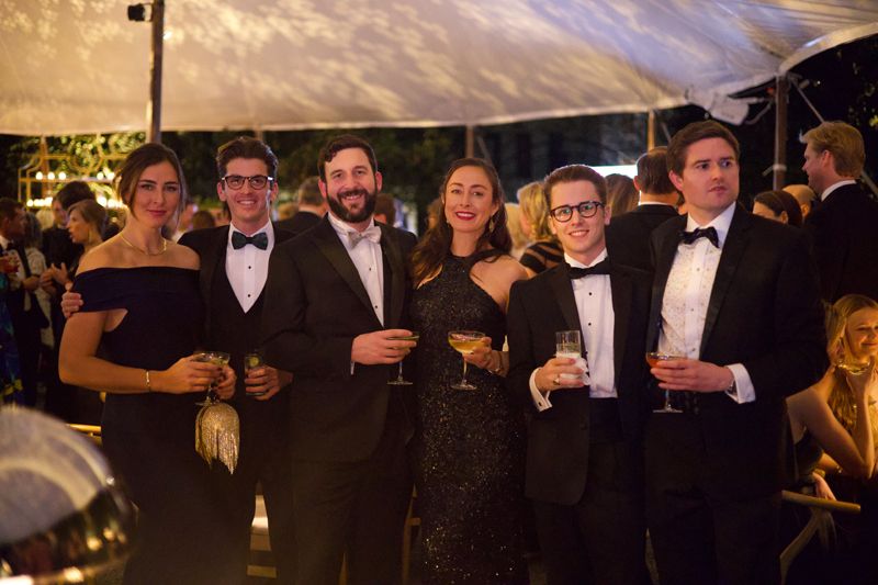 From left: Sara Ketchen, Ilya Dempsey, Mike Million, Polly Ketchen, Jacob Hollifield, and Daniel Fuerst