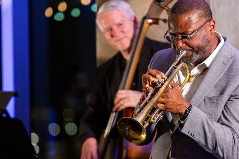A performance by award-winning trumpeter Sean Jones, the artistic director for the National Youth Orchestra Jazz program at Carnegie Hall