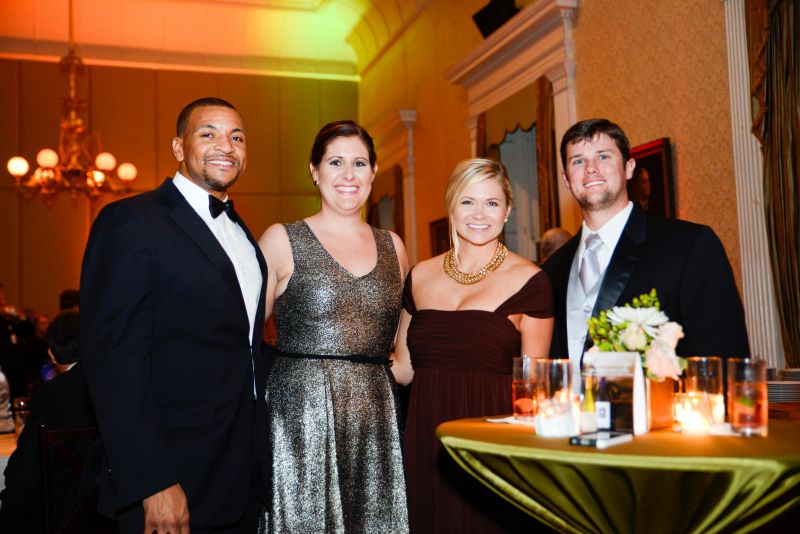 Ryan Easterby, Holly Poore, and Katie and Dartenian Moore