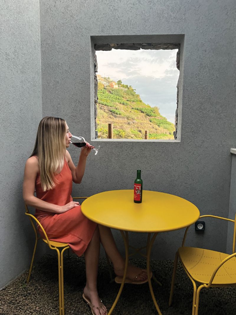 Many rooms at Socalco Nature Hotel feature private patios.