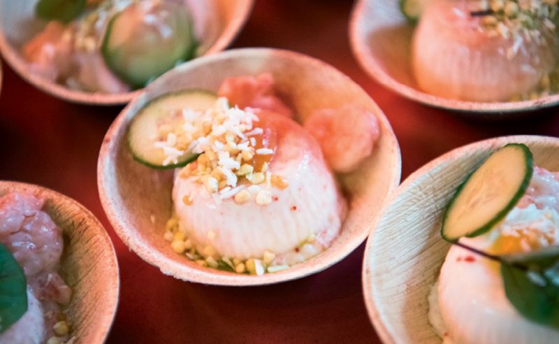 Coconut Panna Cotta from Circa 1886