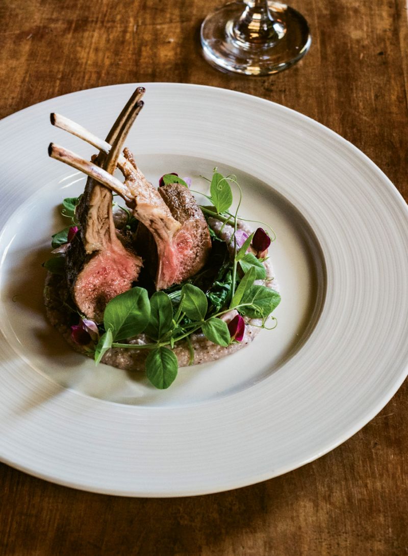 All meals are included for overnight guests at Little St. Simons, including daily-baked breads and cookies, salad greens and vegetables from the garden, and freshly caught seafood.