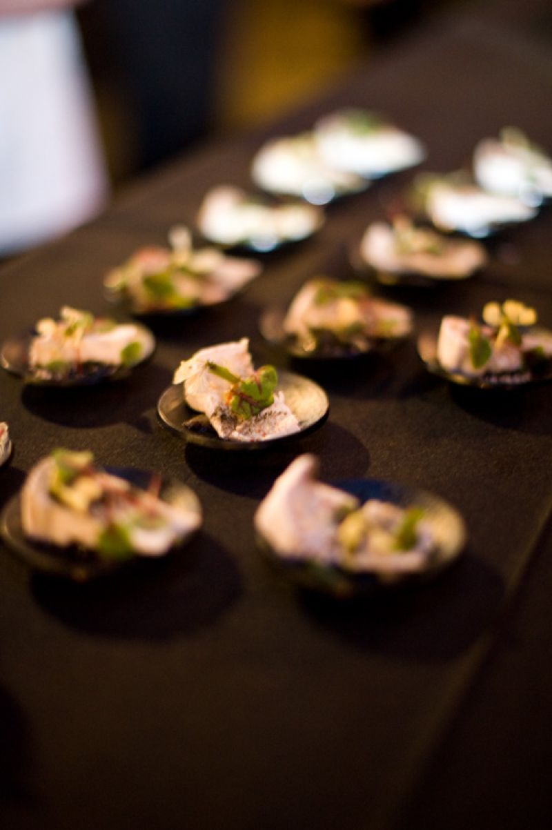 An example of one of the many exquisite tastes found at the Festival After Hours Party