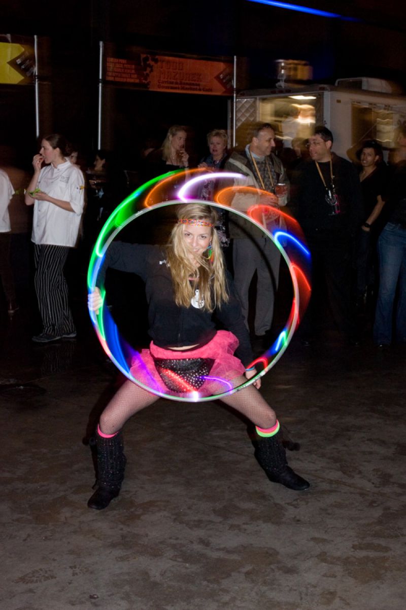 Johnny Cash knew about a ring of fire, but Catherine Hay knows about rings of light
