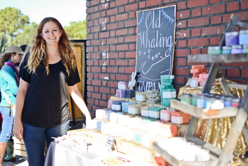April Motley, the mastermind behind The Old Whaling Company