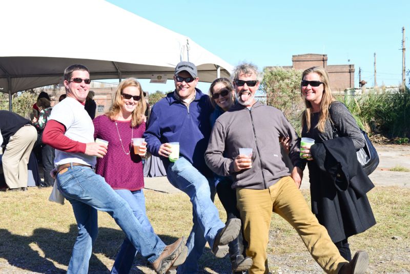 Guy Johnson, Elizabeth Moses, Bynum and Jacki Stokes, and Jason and Molly McDonald