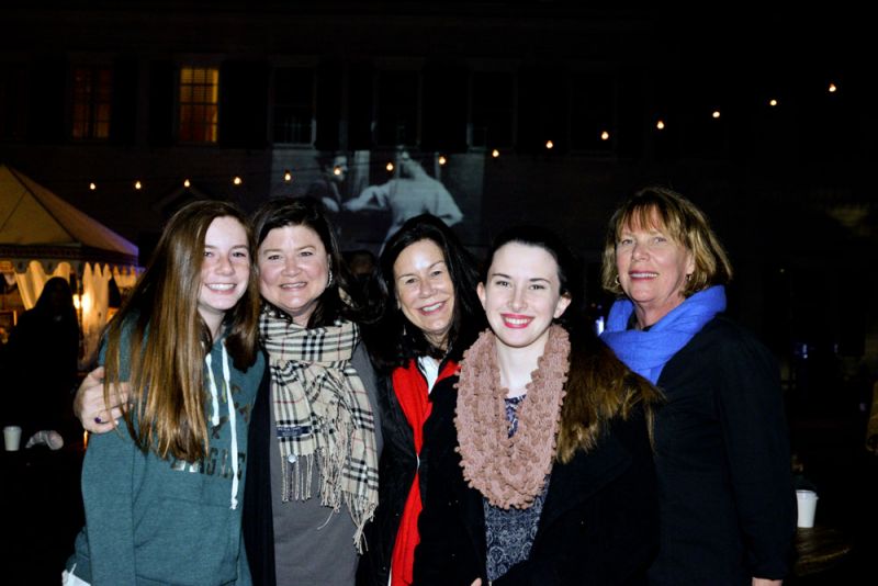 Emily Jackson, Margie Jackson, Pat Mead, Grace Muir, and Barb Lucas