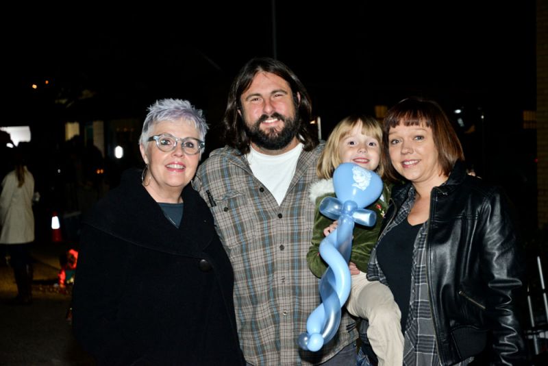 Leslie Lewis, Mike Walthall, Brooke, and Codey Brown