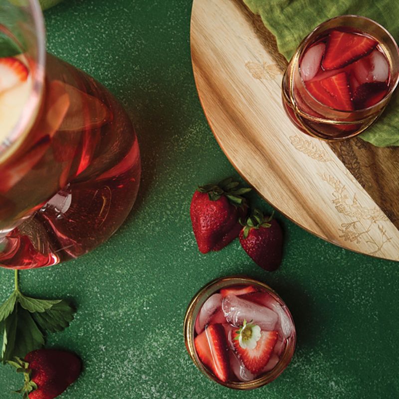Strawberry Rosé Sangria