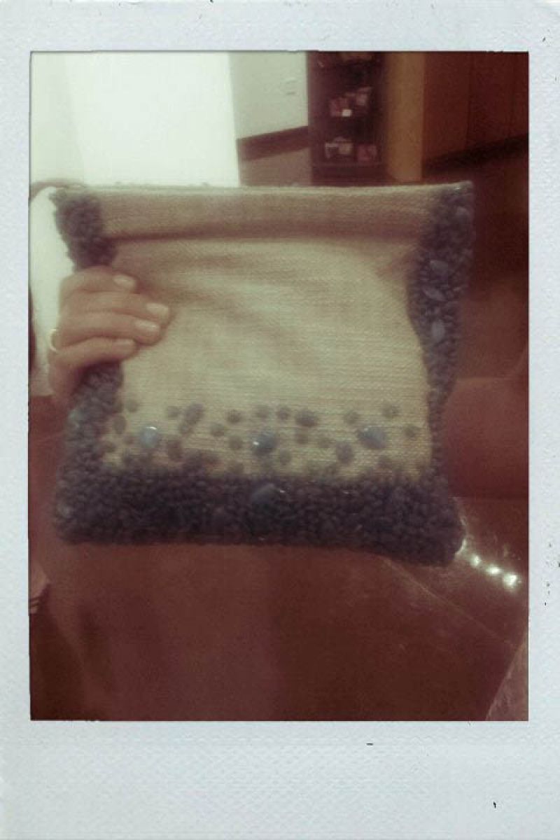 Jackie&#039;s great purse find at Banana Republic. Winner!
