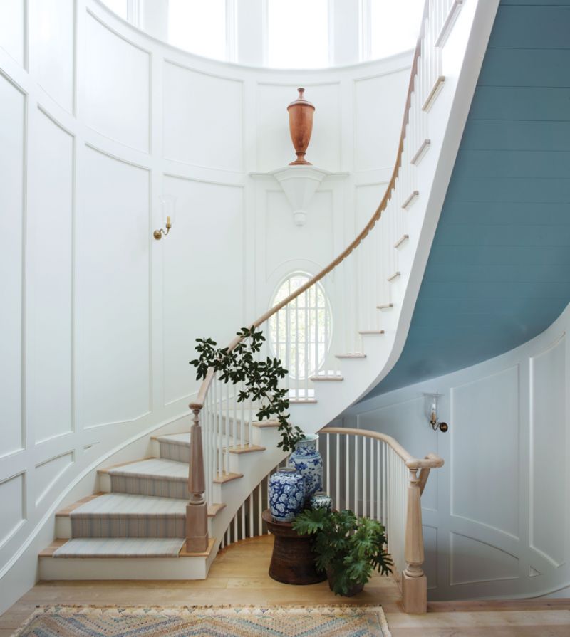 Ahead of the Curve - storied beach cottage charm at a Kiawah Island retreat inspired by summers spent on the New England coast.