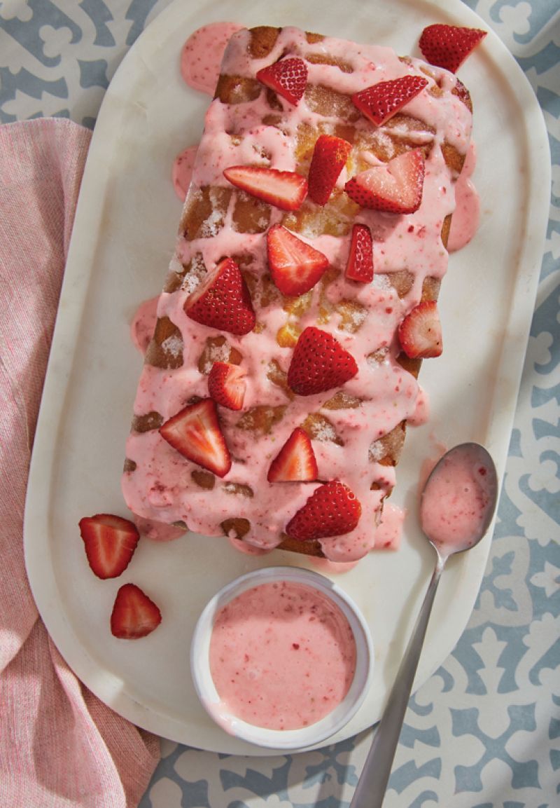 Strawberry-lemon bread