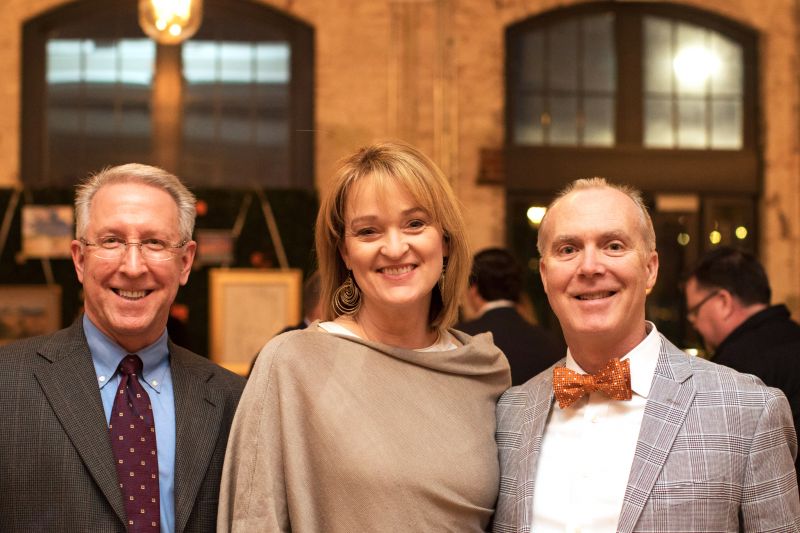 Sam Cothran, Millibeth Currie, and Bill Basco