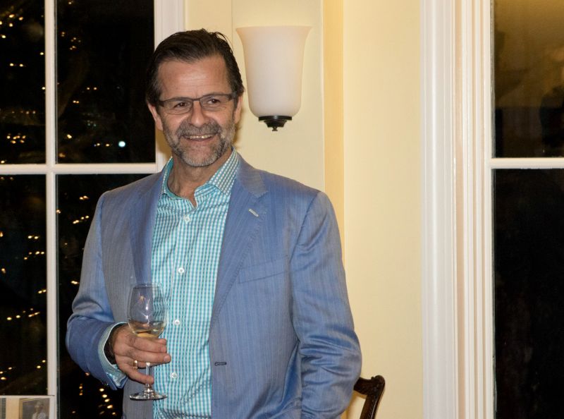 Dr. Gustavo Leone spoke of his relationships with cancer patients and rewarding work with Hope Lodge.