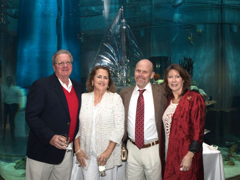 Larry and Nancy Yongberg with Mark and Barbara Evans