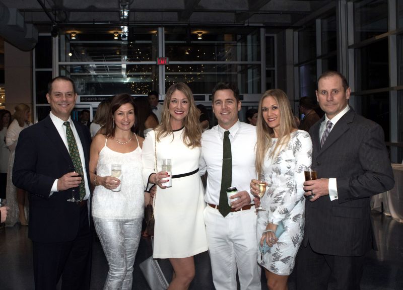 Dan and Lisa Bussinelli, Sarah and Nathan Murray, and Carey and Sean Tipple