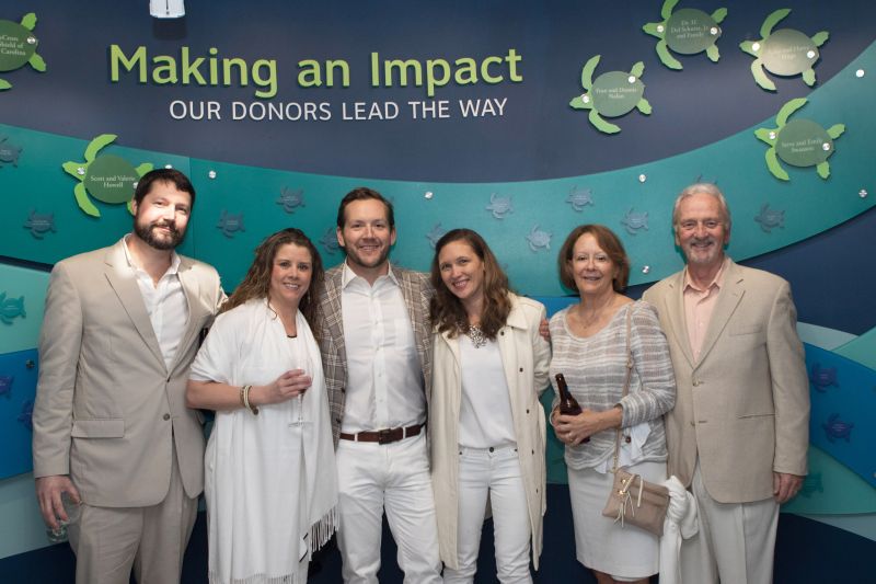 Jim Tatum, Julia Hughes, Matt and Jenny Dorsey, and Elaine and Dennis Dorsey