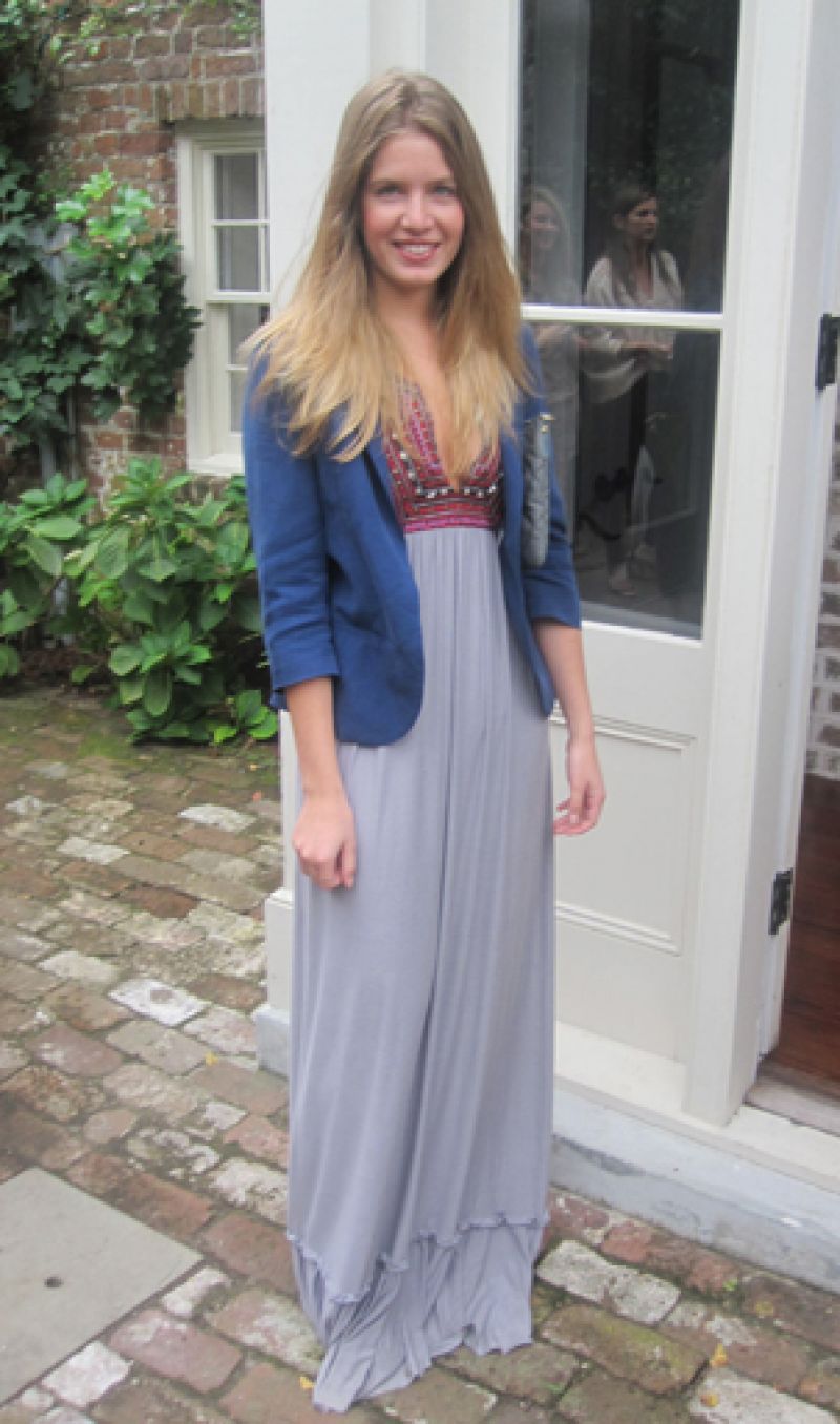 Street Style: Gorgeous maxi dress!