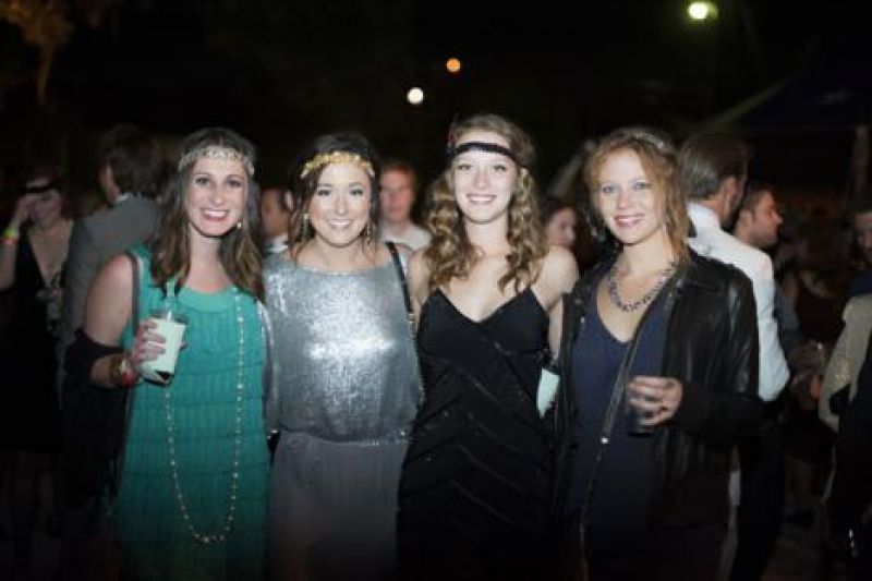 Madeline Turner, Hannah Grogan, Paige Waggy, and Lexi Temkin