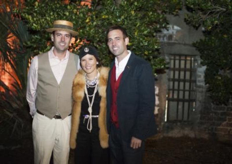 Justin Lewis, Lindsay Fleege, and Bryan Lewis