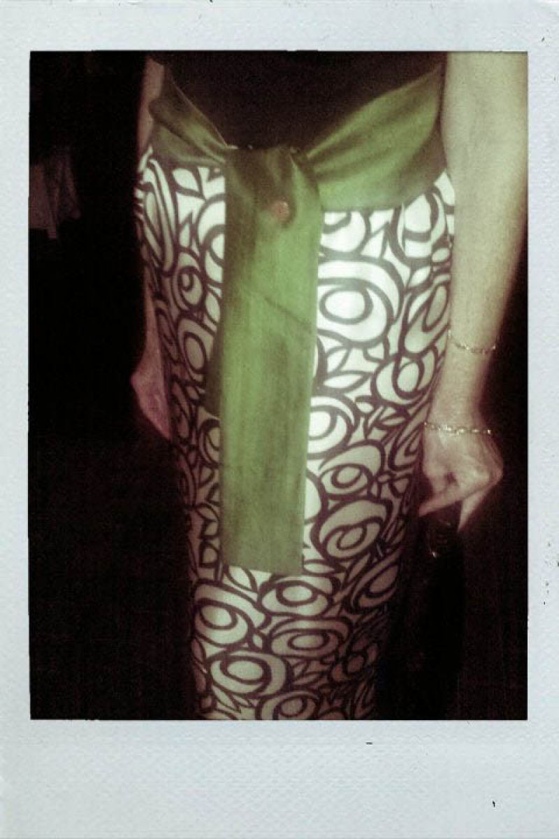 Lynn also wears her mother&#039;s 1950&#039;s dress. Gorgeous!