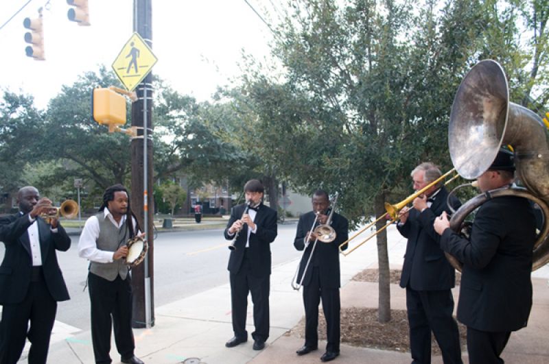 Chris Bluemel, Philip King, Teddy Adams, Mark Sterbank, Quentin Baxter, Charlton Singleton