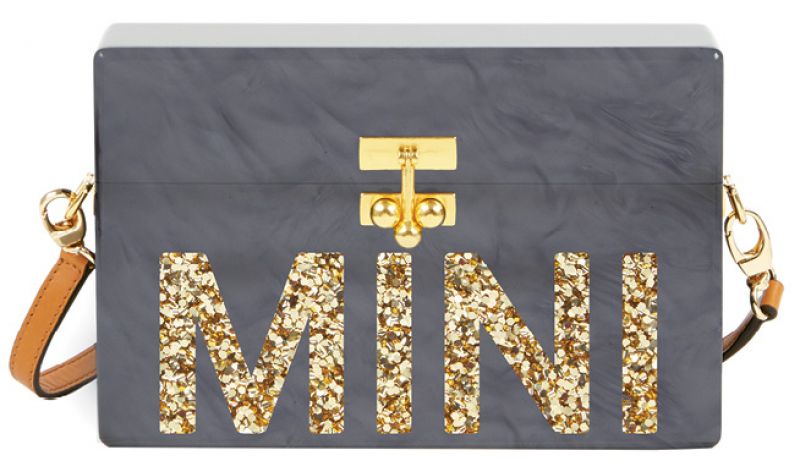 She&#039;s also dreaming of a personalized Edie Parker &quot;Trunk Clutch.&quot;