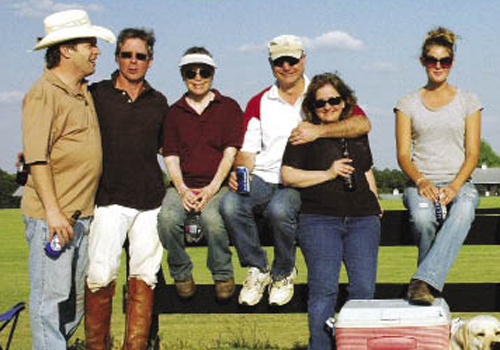 Aftercare for humans includes getting together for food and a beer with the dogs.